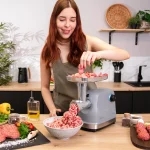 Cecotec Crusher 1400 STEEL – Κρεατομηχανή 1360W / 1.5 kg/min- Ασημί - Image 5
