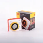 Kodak Spin – Φορητό Bluetooth Ηχείο 10W με Retro Compact Σχεδιασμό – Κίτρινο - Image 2