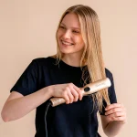Demeliss Liss & Dry 2 σε 1 Πρέσα Ισιώματος & Στεγνώματος- Χρυσό - Image 6