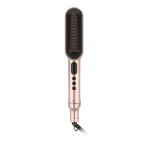 GA.MA Waver & Brush Ροζ Χρυσό – Συσκευή Styling 2 σε 1 με Micro Glitt & Nano Silver