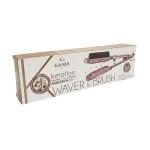 GA.MA Waver & Brush Ροζ Χρυσό – Συσκευή Styling 2 σε 1 με Micro Glitt & Nano Silver - Image 2