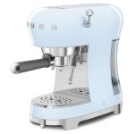 Smeg Μηχανή Espresso 1350W Πίεσης 15bar Manual Retro Γαλάζια ECF02PBEU - Image 4