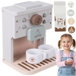 Παιδικό Παιχνίδι Ξύλινη Μηχανή Espresso για Παιδιά 3+ Ετών 00026512