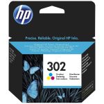 HP 302 Γνήσιο Μελάνι Εκτυπωτή InkJet Πολλαπλό (Color) (F6U65AE)