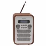 Denver Ραδιόφωνο Ρεύματος DAB+ με Bluetooth Καφέ/Λευκό DAB-48W WHITE