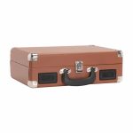 Denver VPL-120 Βαλιτσάκι Πικάπ με Προενίσχυση, Ενσωματωμένα Ηχεία και Δυνατότητα Εγγραφής σε PC μέσω USB VPL-120BR BROWN - Image 2