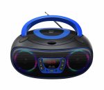 Denver TCL‑212BTBU BLUE – Φορητό Ηχοσύστημα Bluetooth / CD / USB / FM / AUX Μπλε‑Μαύρο