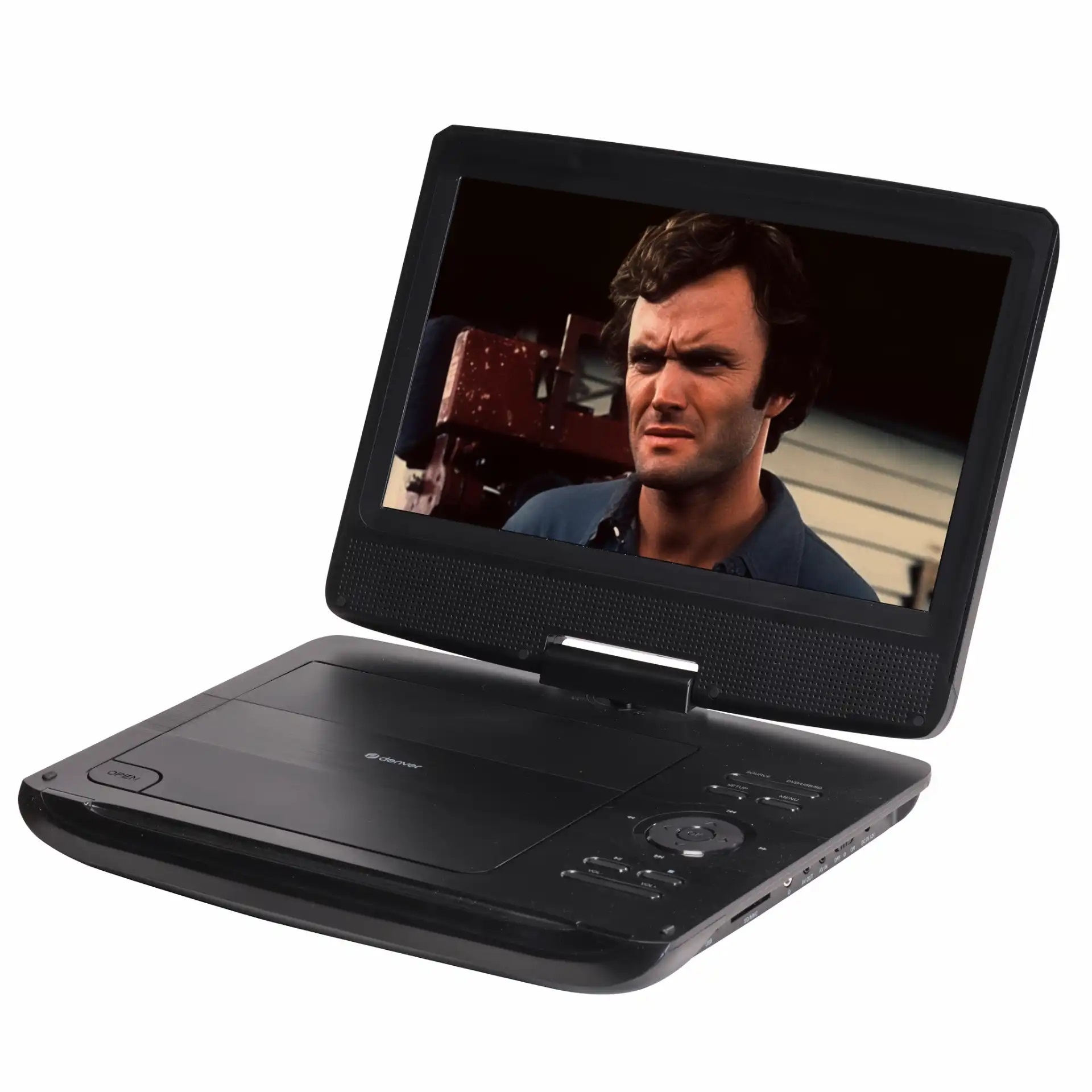 121227_01 Denver MT‑1097 – Φορητό DVD Player 10" με USB & Ενσωματωμένη Μπαταρία - Image 1