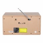 Denver Retro Επιτραπέζιο Ραδιόφωνο Ρεύματος DAB+/FM radio, CD player Καφέ MDA-525LW LIGHT WOOD - Image 3