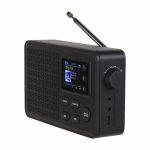 Denver Φορητό Επαναφορτιζόμενο Ραδιόφωνο DAB+/FM με Bluetooth Μαύρο DAB-57 - Image 2