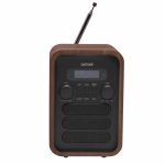Denver Ραδιόφωνο Ρεύματος DAB/FM με Bluetooth Γκρι/Καφέ DAB-48GR GREY