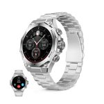 KSIX Smartwatch TITANIUM, 1.43" AMOLED Ασημί BXSW21P