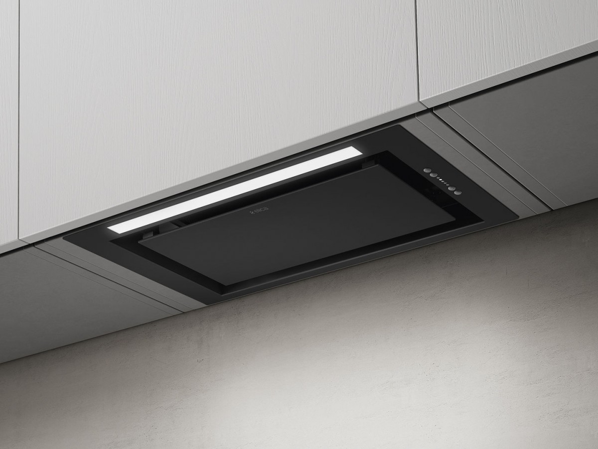 121413_01 Elica Lane BL MAT/A/52 Μηχανισμός Απορρόφησης 52cm Μαύρος - Image 1