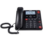 Fysic Ενσύρματο Τηλέφωνο – Ενίσχυση Ήχου +85 dB / SOS / Μεγάλα Πλήκτρα- Μαύρο - Image 2
