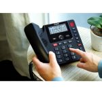 Fysic Ενσύρματο Τηλέφωνο – Ενίσχυση Ήχου +85 dB / SOS / Μεγάλα Πλήκτρα- Μαύρο - Image 4