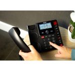 Fysic Ενσύρματο Τηλέφωνο – Ενίσχυση Ήχου +85 dB / SOS / Μεγάλα Πλήκτρα- Μαύρο - Image 6