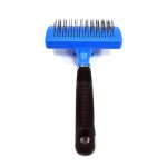Wahl Self‑Cleaning Brush 2999‑7080 Αυτοκαθαριζόμενη Βούρτσα Σκύλων Μεσαίου Μεγέθους Μαύρο‑Μπλε