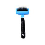 Wahl Metal Slicker Brush 2999‑7200 Βούρτσα Ανοξείδωτων Ακίδων για Γάτες Μαύρο‑Γαλάζιο