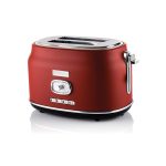 Westinghouse Retro Series – Φρυγανιέρα 2 θέσεων / 815W / 6 επίπεδα- Κόκκινο