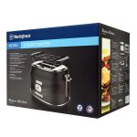 Westinghouse Retro Series – Φρυγανιέρα 2 θέσεων / 815W / 6 επίπεδα- Μαύρο - Image 2