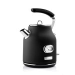 Westinghouse WKWKH148BK Retro Series – Βραστήρας 2200W / 1.7L / Μαύρο Retro