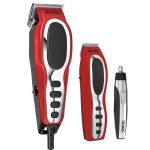 WAHL Complete Grooming Set – Κουρευτική Ρεύματος/Επαναφορτιζόμενη + Τρίμερ + Τρίμερ Μύτης & Αυτιών