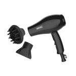 Wahl Travel Dryer Πιστολάκι Μαλλιών Ταξιδίου 1000W Μαύρο
