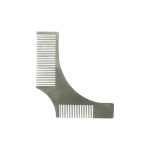 Barbxpert Μεταλλική Χτένα Γενειάδας – Silver