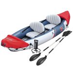 Σετ Φουσκωτό Kayak 2 Ατόμων Bestway 321×100 cm με Ηλεκτρική Τρόμπα AC/DC - Image 3