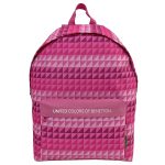 Εφηβικό Σχολικό Σετ Benetton – Τσάντα Πλάτης 41×30×17 cm, Κασετίνα 20×6 cm – Ροζ - Image 3