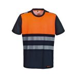Μπλούζα t-shirt ανακλαστίκη πορτοκαλί L