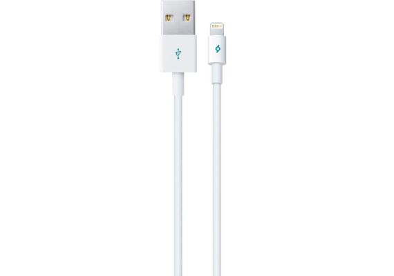 Lightning-White Ttec Lightning – USB Καλώδιο Φόρτισης και Συγχρονισμού 1m Λευκό - Image 1