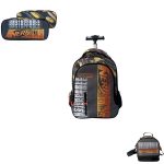 Σχολικό Σετ Nerf Universe Trolley – Τρόλεϊ 30 lt, Κασετίνα Οβάλ & Ισοθερμικό Φαγητού 5 lt