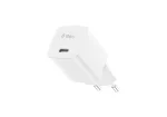 Ttec SmartCharger GaN 45W PD Ταχυφορτιστής Ταξιδιού USB‑C – USB‑C, Λευκό