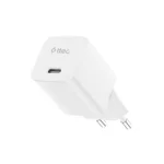 Ttec SmartCharger GaN 45W PD Ταχυφορτιστής Ταξιδιού USB‑C – USB‑C, Λευκό