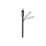 Ttec ExtremeCable HIP Πολυλειτουργικό Ανθεκτικό Καλώδιο Type C σε Type C 60W PD/QC/PPS 120cm Μαύρο