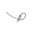 Ttec ExtremeCable HIP Πολυλειτουργικό Ανθεκτικό Καλώδιο Type C σε Type C 60W PD/QC/PPS 120cm Χρυσό