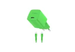 Ttec SmartCharger GaN 45W PD Ταχυφορτιστής USB‑C Με Καλώδιο 3A Neon Green