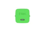 Ttec SmartCharger GaN 45W PD Ταχυφορτιστής USB‑C Με Καλώδιο 3A Neon Green - Image 2