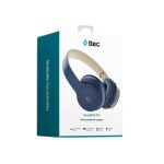 Ttec SoundLifeOn On‑Ear Ασύρματα Ακουστικά Bluetooth – Μπλε - Image 3