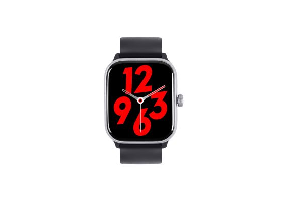 ttec 47 amo μαύρο1 Ttec Smart Watch Tempus Pro 47 mm Με Ορθογώνιο Πλαίσιο Black Με AMOLED Οθόνη - Image 1