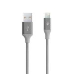 Ttec AlumiCable Lightning Καλώδιο Φόρτισης και Συγχρονισμού 1.2m Ασημί