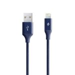 Ttec AlumiCable Lightning Καλώδιο Φόρτισης και Συγχρονισμού 1.2m Μπλε