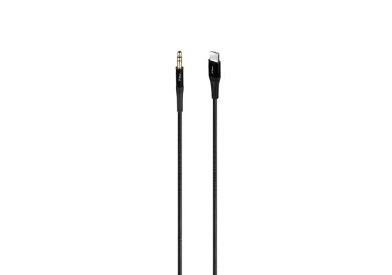 ttec aux typec Ttec Aux – USB‑C Καλώδιο Ήχου 100 cm Μαύρο - Image 1