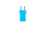 Ttec SmartCharger GaN 20W PD Ταχυφορτιστής Ταξιδιού USB‑C – Lightning Καλώδιο 120cm Neon Blue - Image 3