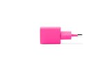 Ttec SmartCharger GaN 20W PD Ταχυφορτιστής Ταξιδιού USB‑C Με Καλώδιο 3A 120cm Neon Pink - Image 2