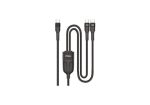 Ttec AlumiCable Duo USB‑C 2×USB‑C 100W Καλώδιο Φόρτισης και Συγχρονισμού 150 cm Μαύρο