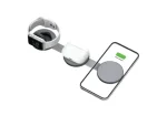 Ttec AirCharger Trio Pro Qi2/MagSafe 3‑in‑1 Ασύρματος Φορτιστής 15W Silver