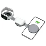 Ttec AirCharger Trio Pro Qi2/MagSafe 3‑in‑1 Ασύρματος Φορτιστής 15W Silver