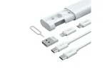 Ttec Πολυλειτουργικό Σετ 7‑σε‑1 USB‑C Καλώδιο και Σετ Φόρτισης για Ταξίδι